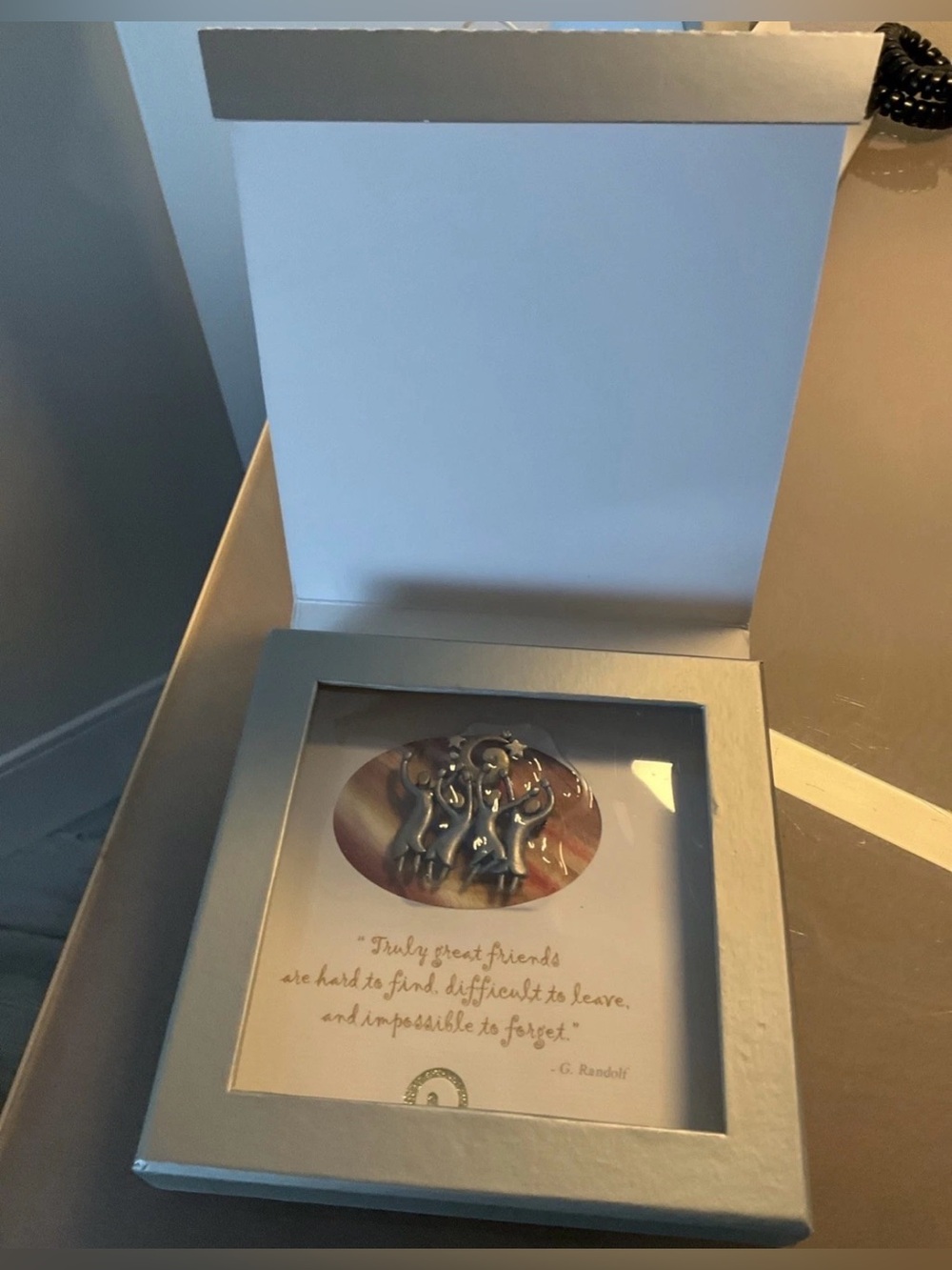 Darling Dash Friendship Brooch Gift Pin G Randolf New In Gift box